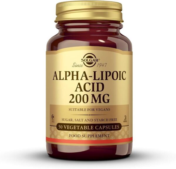 Solgar Alpha Lipoic Acid 200mg