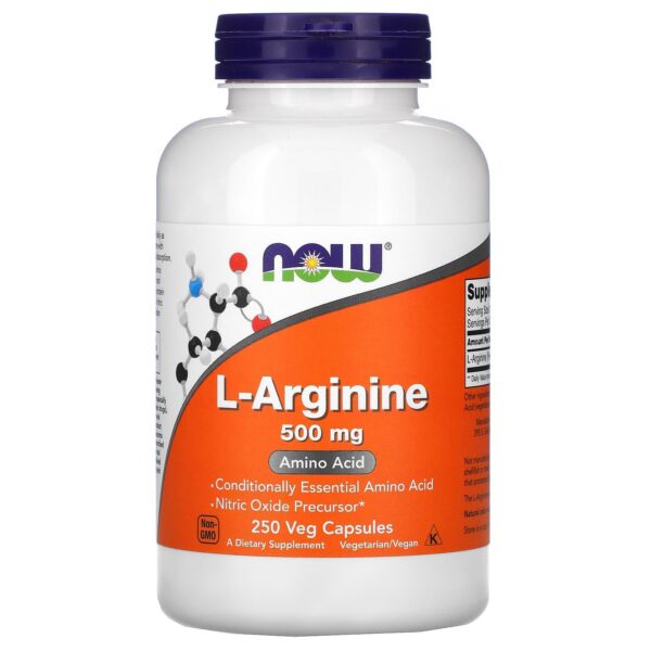 NOW Arginine 500mg