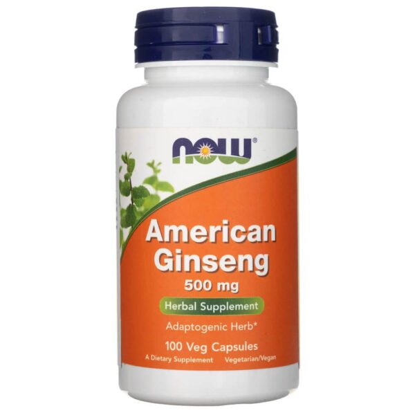 NOW American Ginseng 500mg