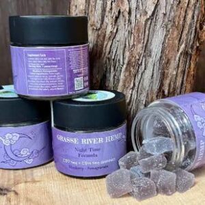 Night Time Gummies, Grasse River Hemp