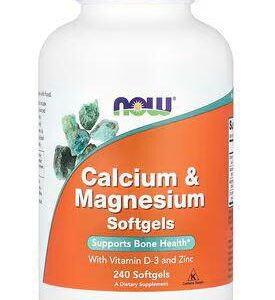 NOW Cal-Mag + D 240 softgels