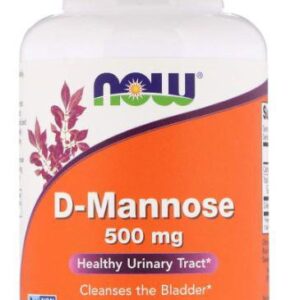 NOW D-Mannose 500mg 120ct