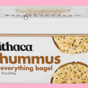 Hummus, Everything Bagel, Ithaca