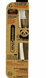 Toothbrush, child, bamboo, soft, Senza