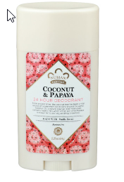 Deodorant, Coconut Papaya, Nubian Heritage