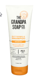 Grandpa Soap Co, shampoo, buttermilk 8OZ