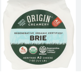 Cheese, Brie, A2 Heritage