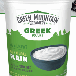 Greek Yogurt, 5% Fat Plain, Green Mountain