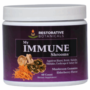 H4, My Immune Shrooms, Gummies, Restorative Botanicals