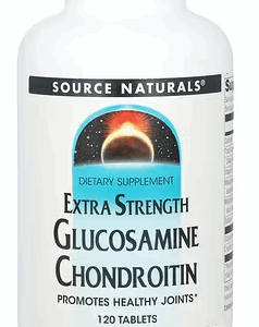 B5, Source Naturals, Glucosamine Chondroitin Extra Strength 600/750mg