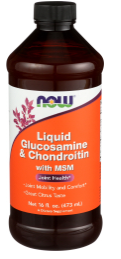 B5, NOW - LIQ GLUCOS/CHONDROITIN 16 OZ