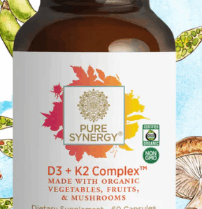 D2, D3 + K2 Complex, 60 Caps, Pure Synergy