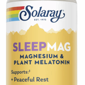 F5, SleepMag Magnesium & Plant Melatonin, Solaray