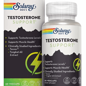 D4,  Testosterone Support 60 VCAPS, Solaray