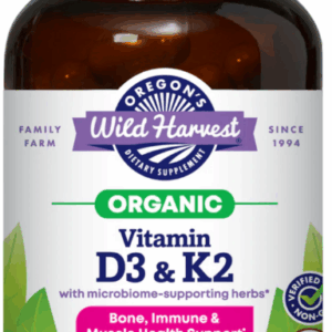 D1, Vitamin D3 & K2, Organic, Oregon's Wild Harvest