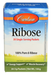 C6, Ribose 5 g, Carlson Labs